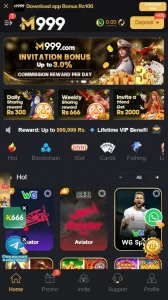 M999 Game | Download Free, The Smart Online Earning Game in Pakistan 2026 1